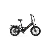 Electric Bike JASION EB7 st - Motor 500W  Battery 48V10AH 20 Inch Mechanical disc brake - Black
